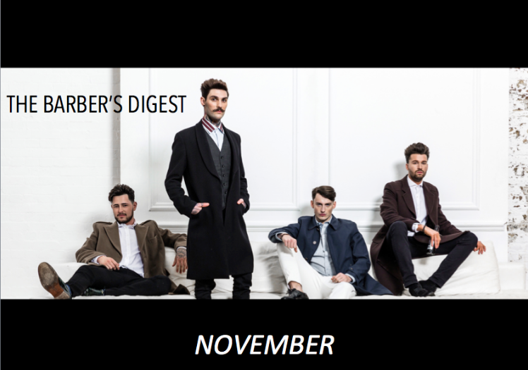 BARBER DIGEST - NOVEMBER  -     STAY INFORMED INSPIRED EMPOWERED
