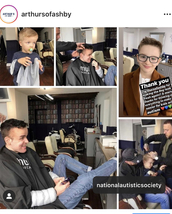 Autism haircuts Tommy at Arthur’s regularly runs out of hours quiet sessions with autistic childre