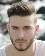 BRICK TOP NO ONE ON THE SIDES, CLUB CUT ON TOP AND TEXTURISED