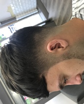 Collucci Fade Skin fade taper with a fade through the beard also. This brings out the contour on the