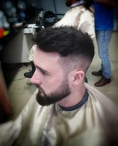Fade and Beard Cut Fade and Beard Cut