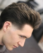Flow Skin taper threw the sides whilst leaving the back long and choppy to create a modern yet class
