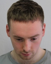 Forward textured crop Forward textured crop Using sea salt and bba moulding cream to add a bit of de