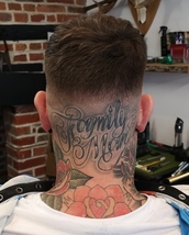 Groomed Skinner back'n'sides with a textured crop on top. All ready for his wedding