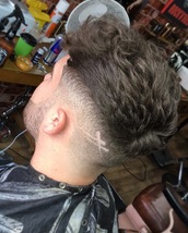 Heavy Blend and 0 Fade My client likes to keep it rather heavy on the top with today fashion. Hence 