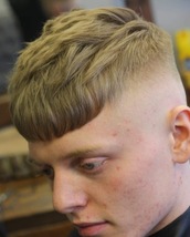 HEAVY CROP Textured crop and high skin fade