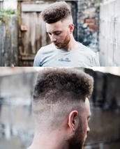 High top skin fade High top skin fade beard line out and cruiserfix pattern