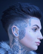 Icey Cold Phish High skinfade with a weighted swept back top, keeping additional weight in the crown