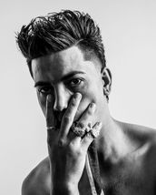 Industrial Punk Rock A modern take on both the mullet and flat top, inspired by early 60's British r