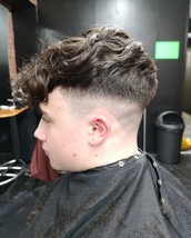 Low Fade Low heavy fade with textured top