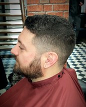 Mid fade Mid fade with tidy top