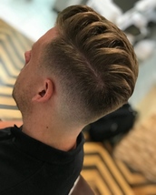 Mid fade Mid skin fade