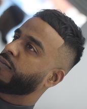 Prince Of Persia Skin faded disconnected sweeping crop with a skin faded beard