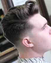 Roll with it Cross over between pomp/trunk with a dark heavy fade