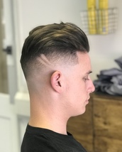 Skin fade Skin fade with tiger scratches