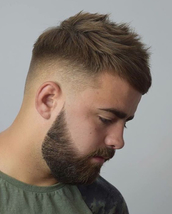 Skin fade Skin fade with lots of texture on top