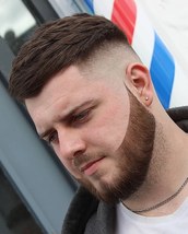 Skin fade & bears trim Skin fade, texture & beard shape up