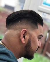 Skin fade pomp -