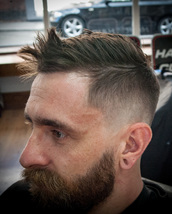 Skin fade with "quiff"!! Skin fade with quiffff!!