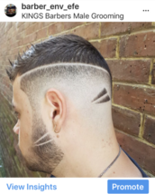 skin fade with scratch skin fade with scratch & line