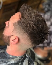 Skinfade/beard shape up This is my entry of a skinfade and beard shape up, trying my best to provide