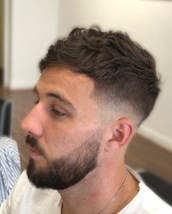 Soft textured skin fade Soft texture skin fade