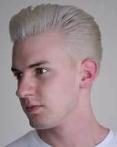 The white knight Ash blonde slick back.
