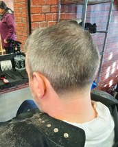 They call me slim faddie Short back n sides with faded neck taper and side burns