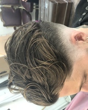 Waves and Skin.... Shoe section on top , started with a 0 as my guide.. Mini clippers under that the