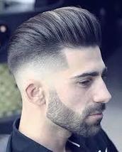 Zayn Mane Pomped on top and skin faded down